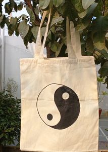 YIN YANG CUSTOMIZED TOTE BAG