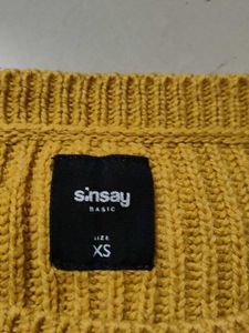 Chunky Knit Mustard Yellow Sweater