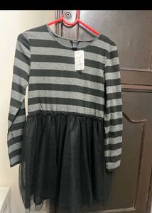 forever 21 Striped Tulle Dress
