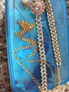 Stunning Blue &amp; Green Jewelery Set