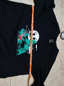 3xl Black Graphic T-Shirt New