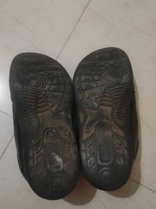 Black School Shoes UK 8