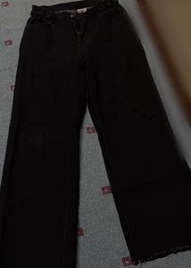 Black Wide Leg Jeans