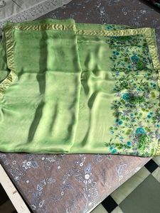 beautiful party wear crape saree