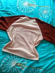 Sun and moon printed Crop top