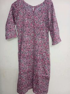 Pretty Rose Print Kurta