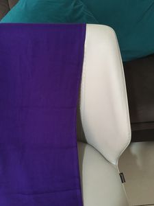 Golden And Purple dupatta(get red dupatta Free