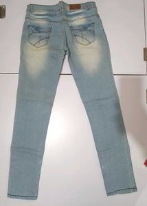 Light Wash Distressed Jeans