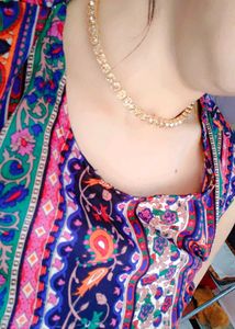 Western Neck Piece With Bracelet