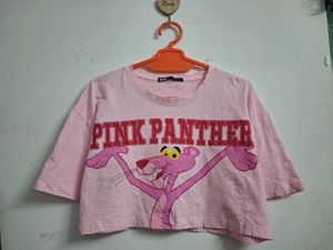 Pink Panther crop top.