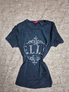 y2k baddie elle rhinestone top ☆