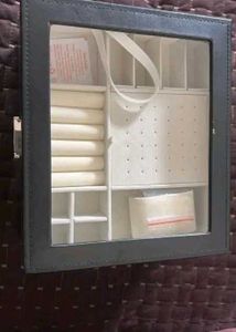 ✨🤌Elegant Black Jewelry Box Organizer
