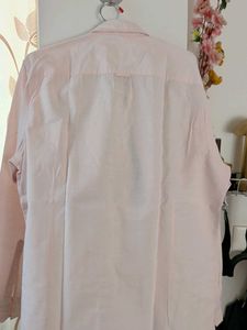 Basics Slim Fit Pastel Pink Men's Shirt