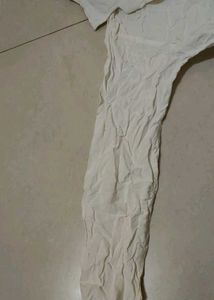 White Flowy Top