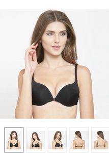 Pretty Cat Black Push Up Bra
