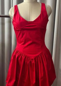 Mini Red Dress