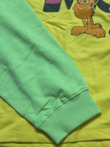 Casual Crop Sweatshirt