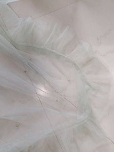 Sheer Ruffled Scarf