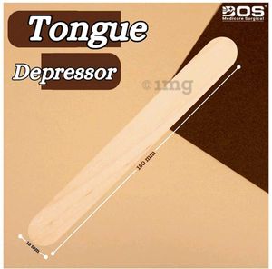 Wooden Sterile Tongue Dipreser