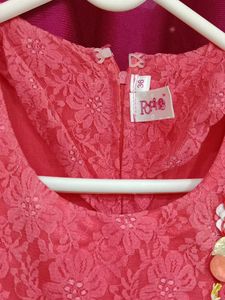 Cute Floral Girls Dress
