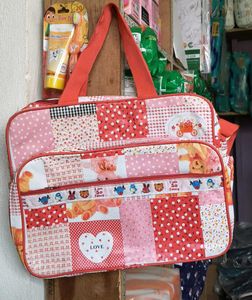 Cute Patchwork Baby Travel Bag