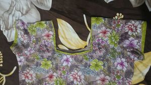 Floral Print Ethnic kurtha