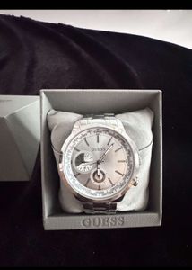 Elegant GUESS Silver Watch