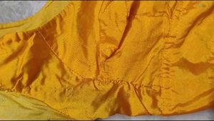 Yellow Colour Banarasi Silk Blouse