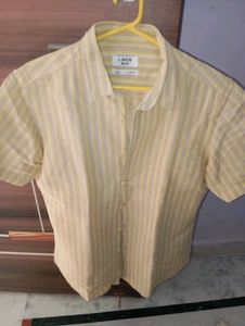 Men's Striped Linen Shirt