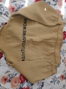Tan Cropped Jacket