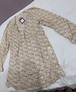 Floral Print Tunic Top