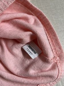 Cute Pink Lace Trim Cami Top