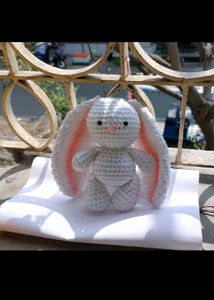 Handmade Crochet Bunny Toy