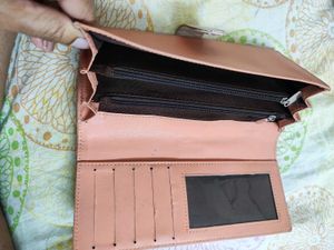 Peach Clutch
