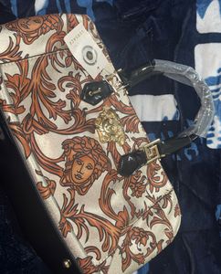 Versace Medusa Print Handbag
