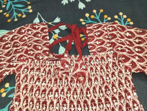 Red top or short kurti