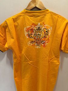 Yellow Graphic Print T-Shirt