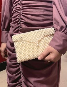Pearls / Beads -Purse/ Clutch