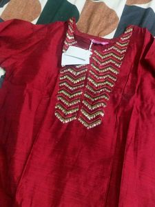 New Embellished Kurta Set
