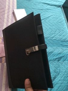 Leather Organizer with Calculator