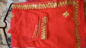 Sindoori Red Saree