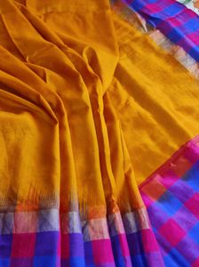 Co-optex Checkered Silk Saree