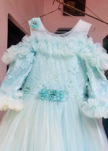 Beautiful Sky Blue Gown