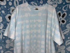 Light Blue Tie-Dye T-Shirt