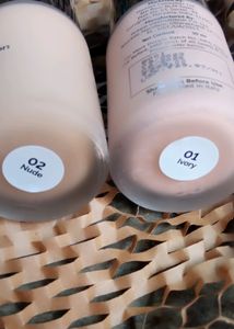 The DermaCo 2%niacinamide High coverage Foundatio