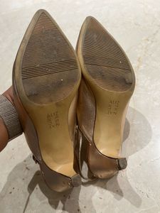 2 pure leather heels