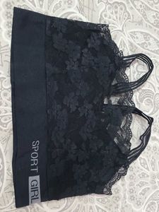 Sport Girl Lace Sports Bra