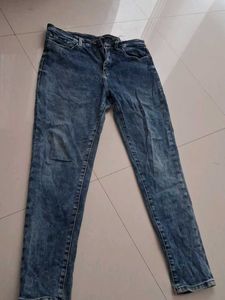 Blue Washed Jeans