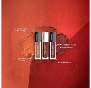 Love Earth Browns Liquid Mousse Matte Lipstick | M