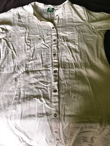 Off-White Cotton Kurta✨😊